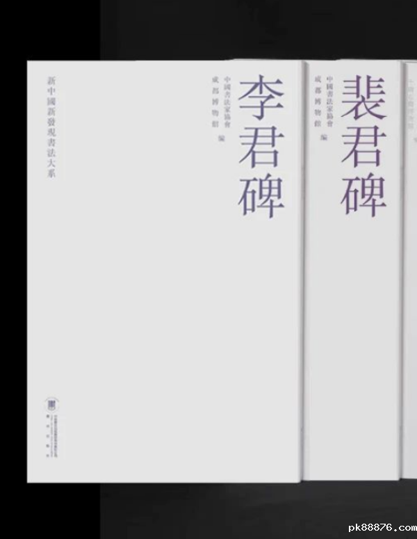 新中国新发现书法大系：《裴君碑》《李君碑》