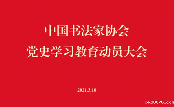 党史学习教育动员大会