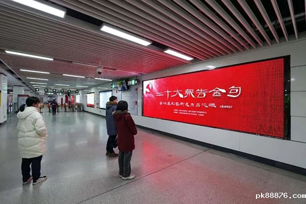 “二十大报告金句”书法篆刻展亮相南昌地铁