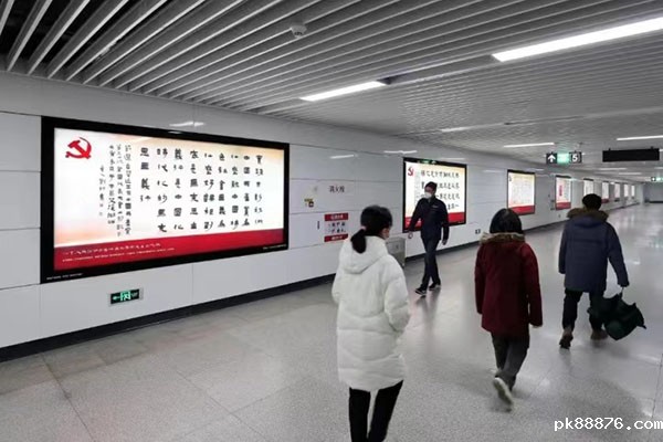 “二十大报告金句”书法篆刻展亮相南昌地铁